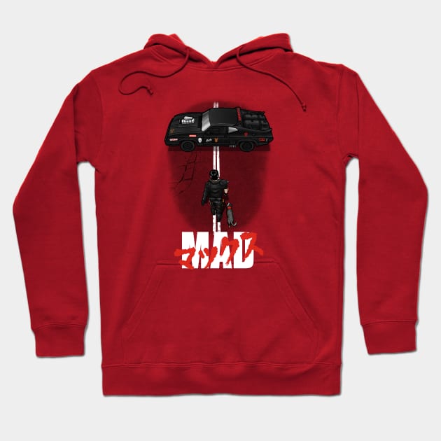 The Mad Warrior Hoodie by pigboom